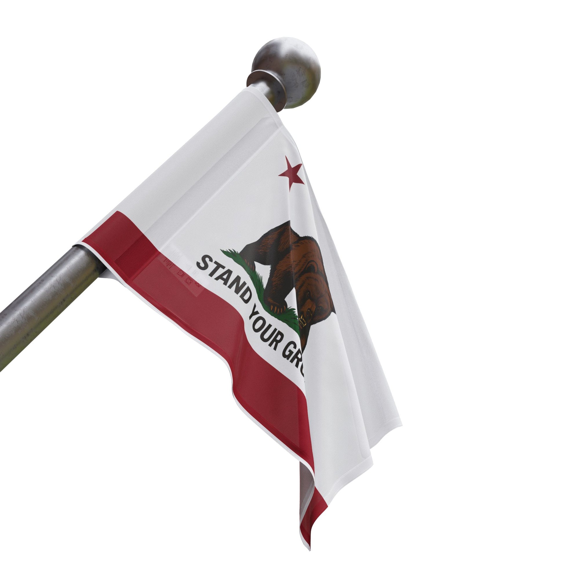 “Stand Your Ground” Flag – Bold. Uncompromising. Californian.